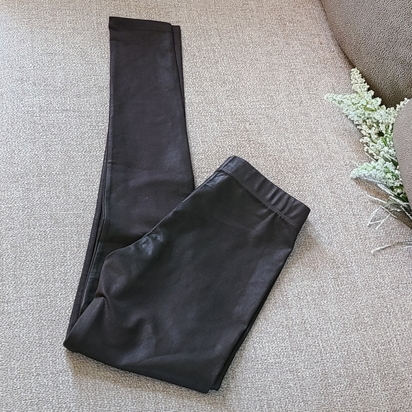 David Lerner The Classic Coated Brown Leggings - Picture 5 of 12